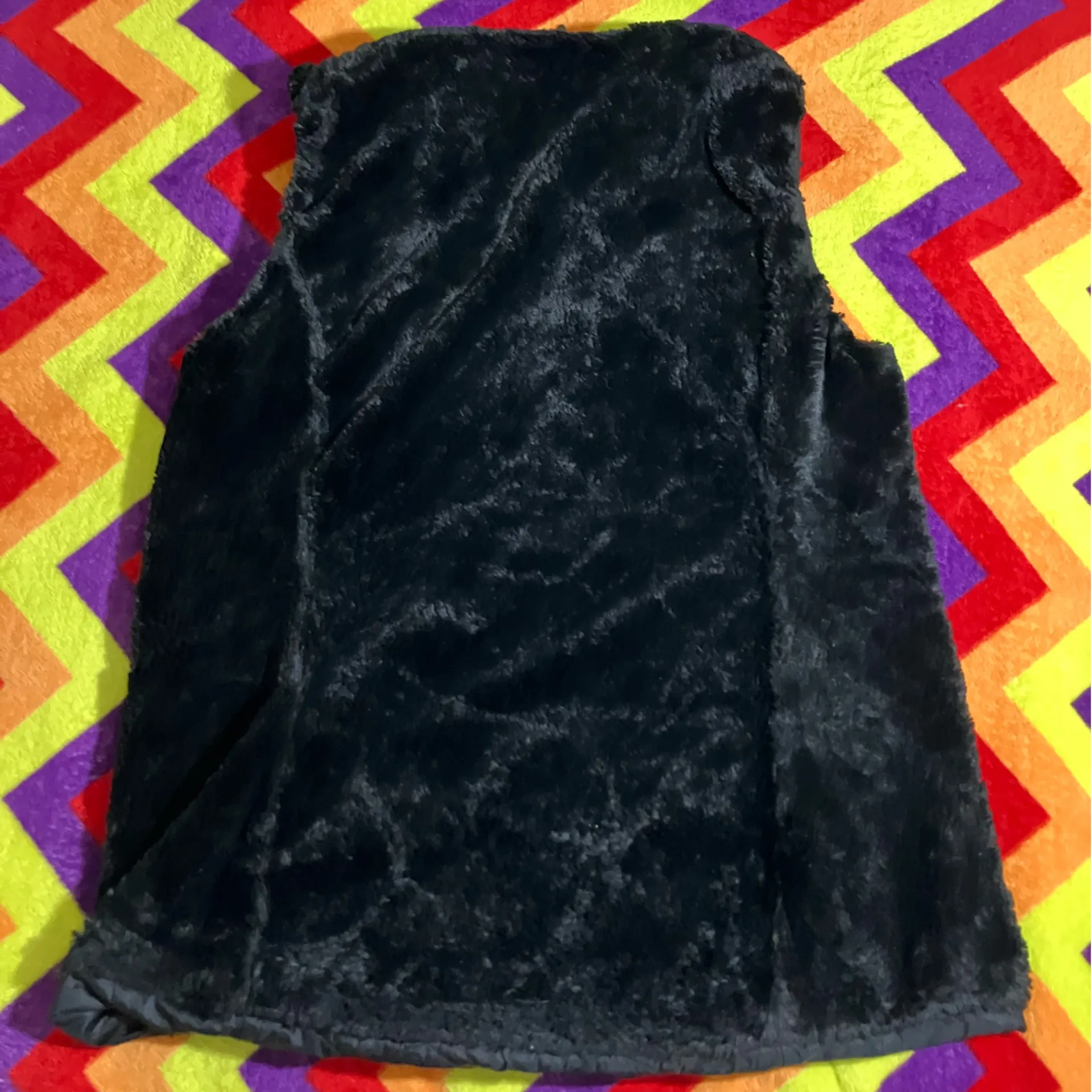 North Face black  Reversible Puffer Vest - Image 6