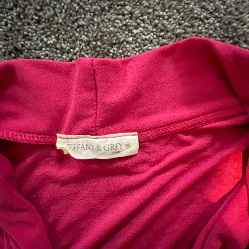 Tiffany and Grey Blouse: Size XL Pink - Image 2