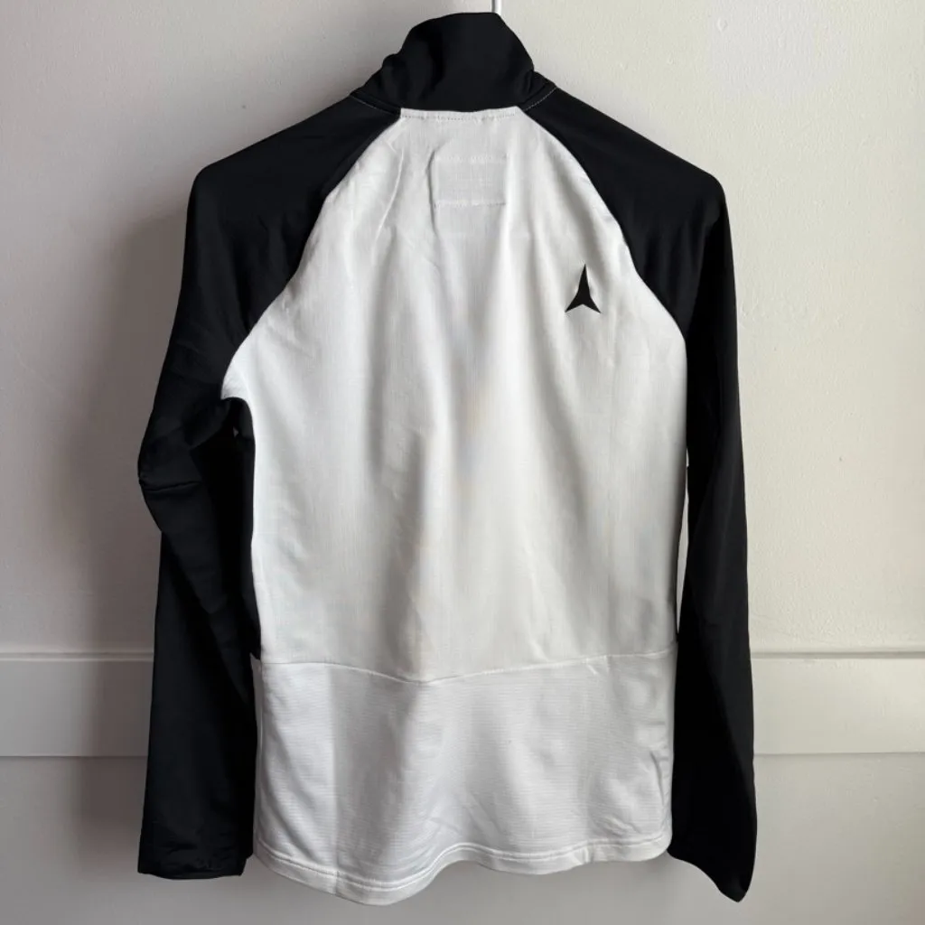 NWT Atomic White & Black Snowcloud Fleece Zip - Image 4