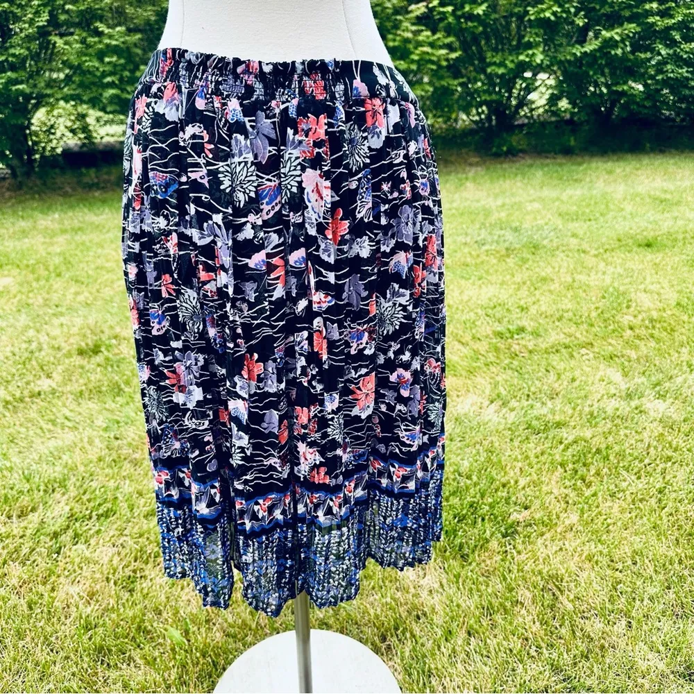 Per Una Marks & Spencer Floral Crinkle Effect A - Image 8