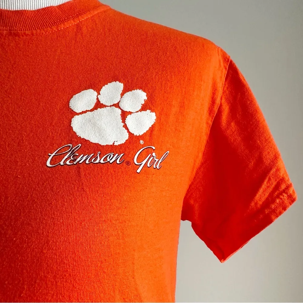 Clemson Girls Love Clemson Boys T - Image 4