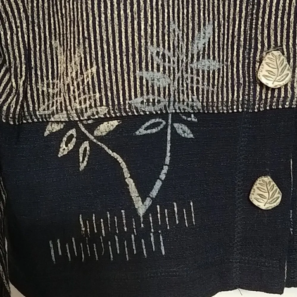 Nina Piccalino vintage autumn blazer sz 6 (517 - Image 3