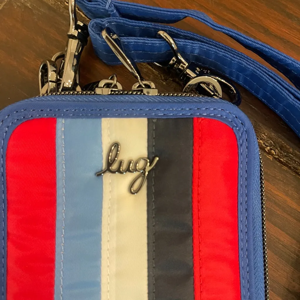 Pike RFID Crossbody Bag Red - Image 5