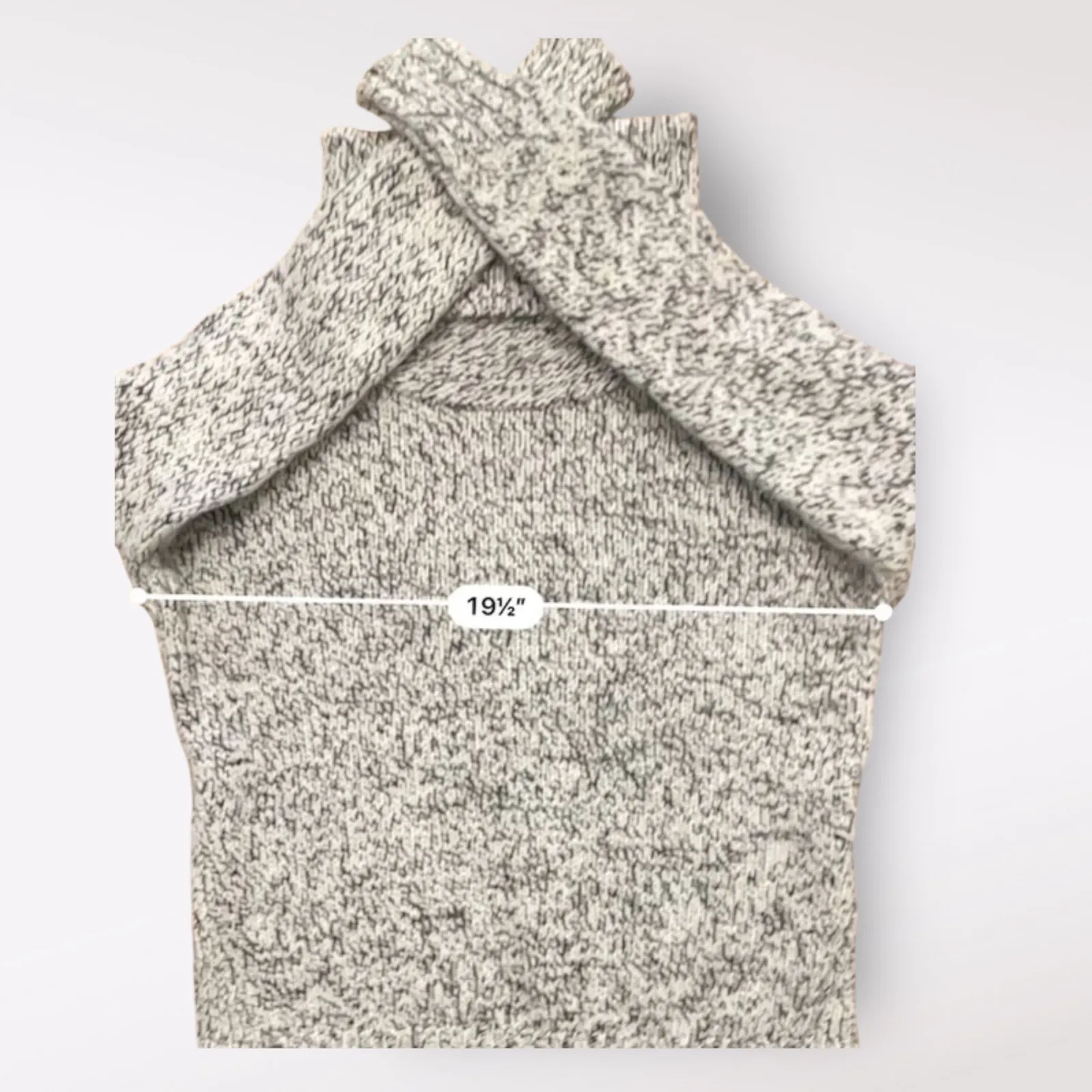 Madewell  Marled Wool Blend Turtleneck‎ Knit Sweater Size XS - Image 4