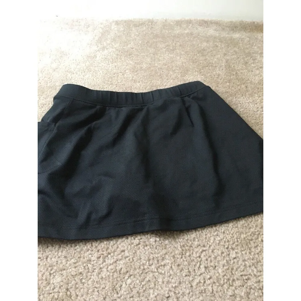 Reebok Women's Activewear Tennis Golf Skort Skirt Size Medium Black - Image 8