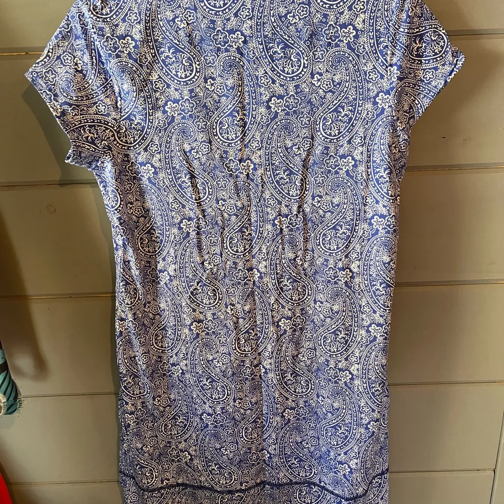 Lands end blue jersey dress - Image 3