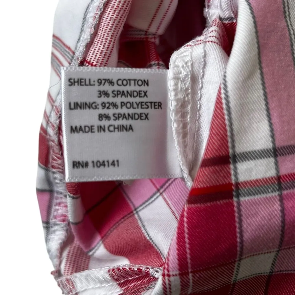 Lady Hagen Multicolor Pleated Golk Skort/Skirt Women Size 4 | 26-12 - Image 6