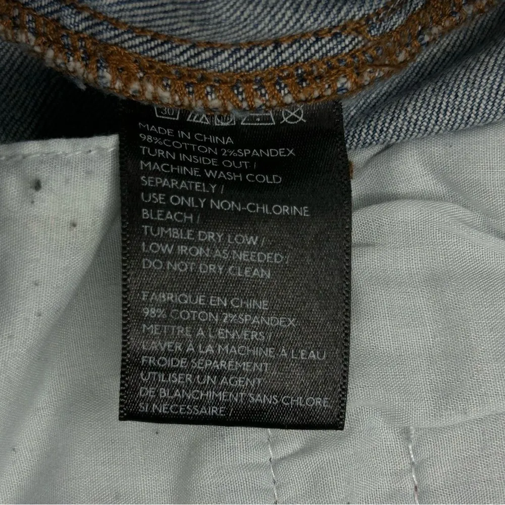 Urban Outfitters BDG y2k high rise patch pocket raw hem skinny jeans size 26 - Image 8