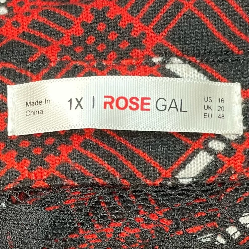 Rose Gal Lace Top Turn Down Collar Tartan Plaid Pattern A - Image 9