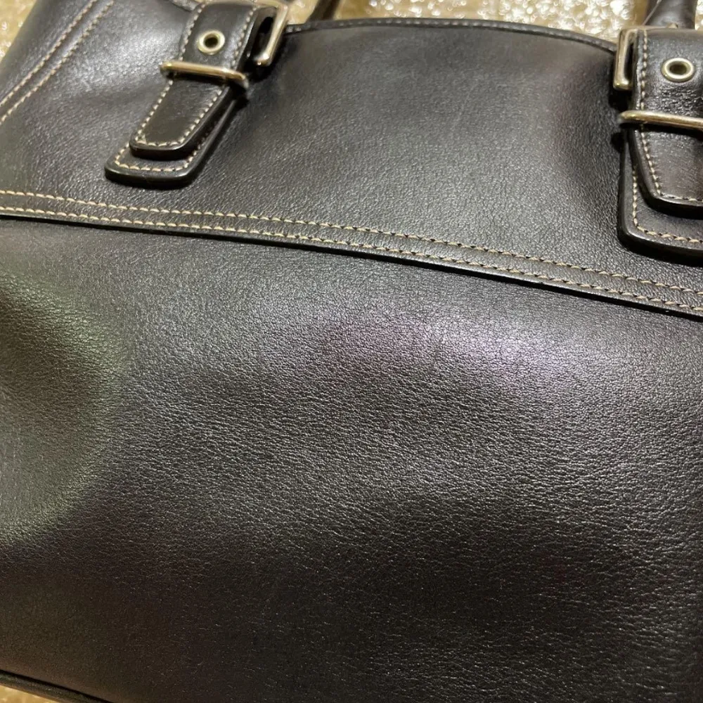 VTG Leather 'Hampton' Purse - Image 4