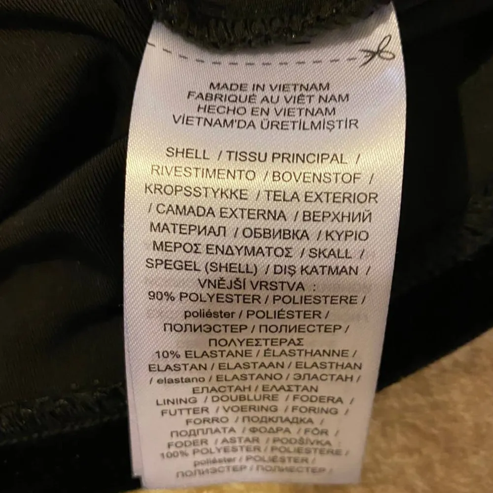 Lauren Ralph Lauren Velvet Dress Tie-Neck Fit & Flare A-line Long Sleeve, 10P - Image 10