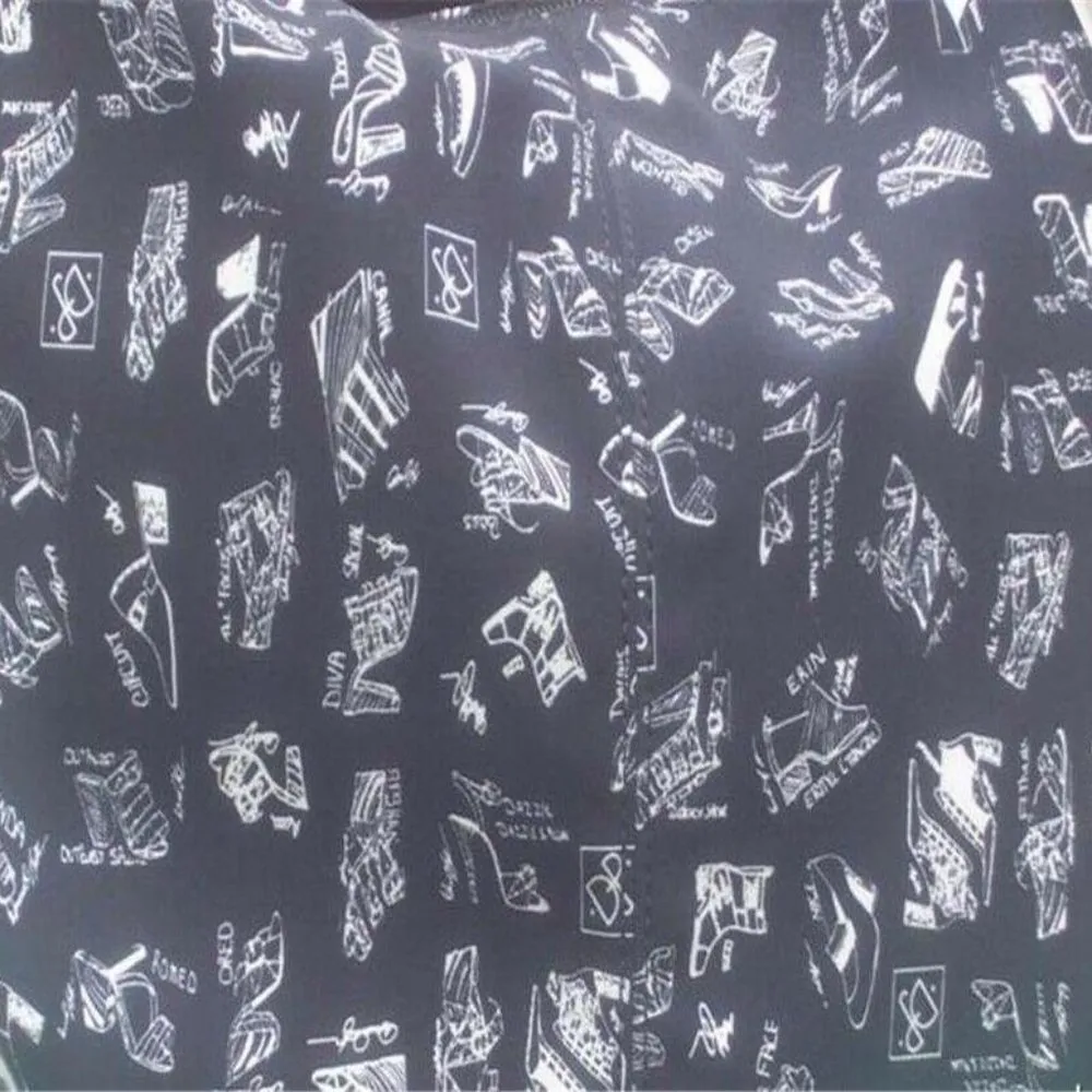 Donald Pliner Purse Handbag Crepe Elastic Patent Leather Shoulder Bag $425 NWT Black - Image 3