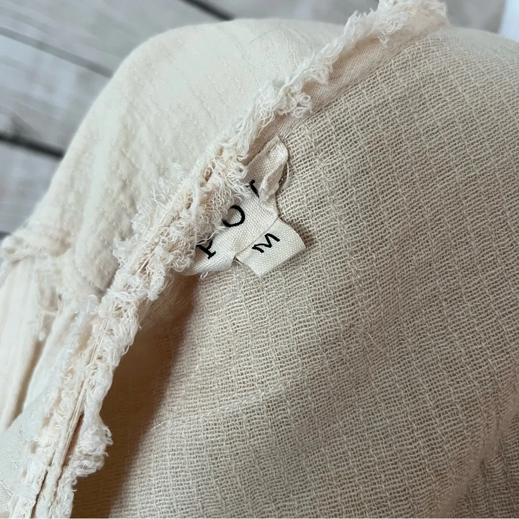 POL Gauze Style Jacket with Boho Charm - Image 6