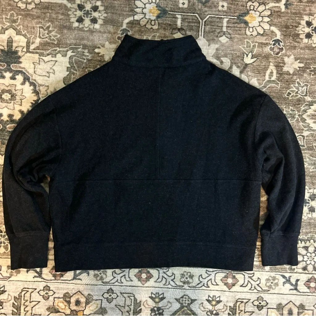 Faherty Black Textured Pullover - Image 3