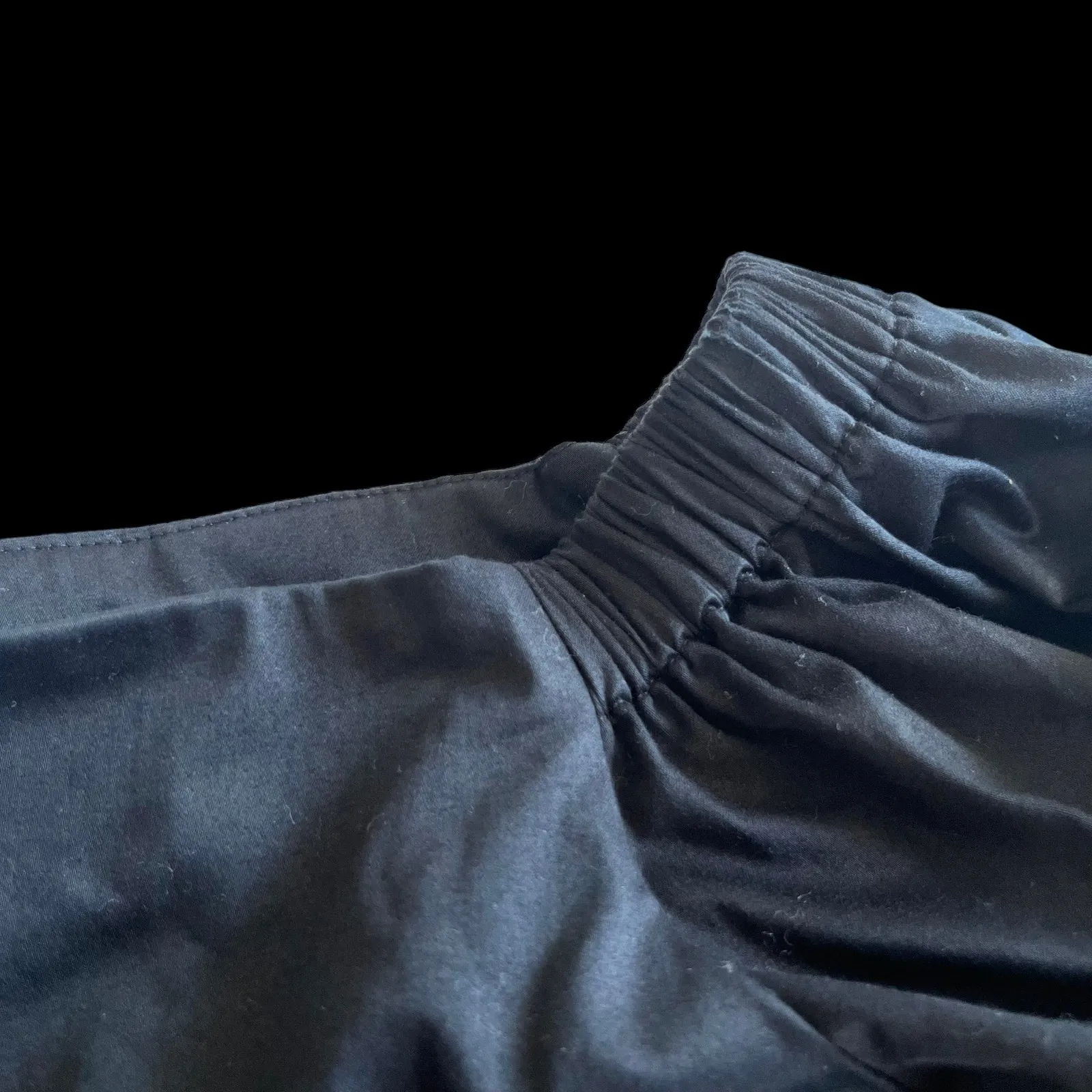 ALEXIS Juniper Off-Shoulder Black Bell Sleeve Top Small, Leather Floral Detail - Image 5