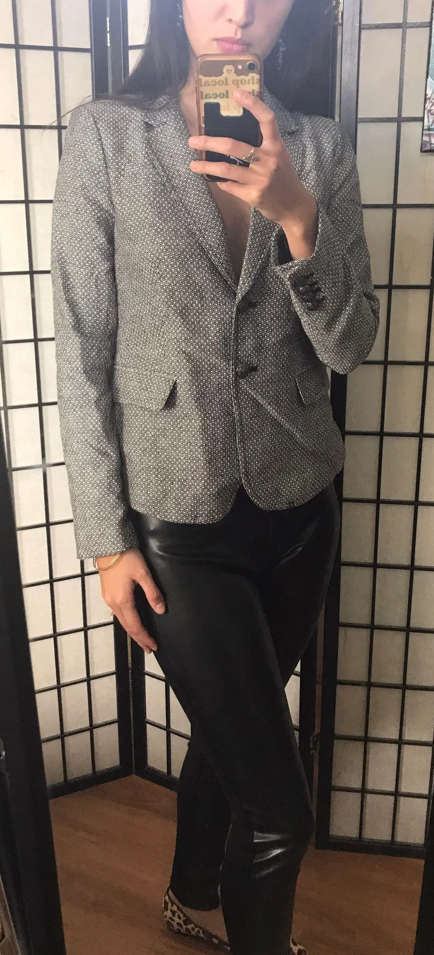 Embroidered Blazer Black Size 0 - Image 2