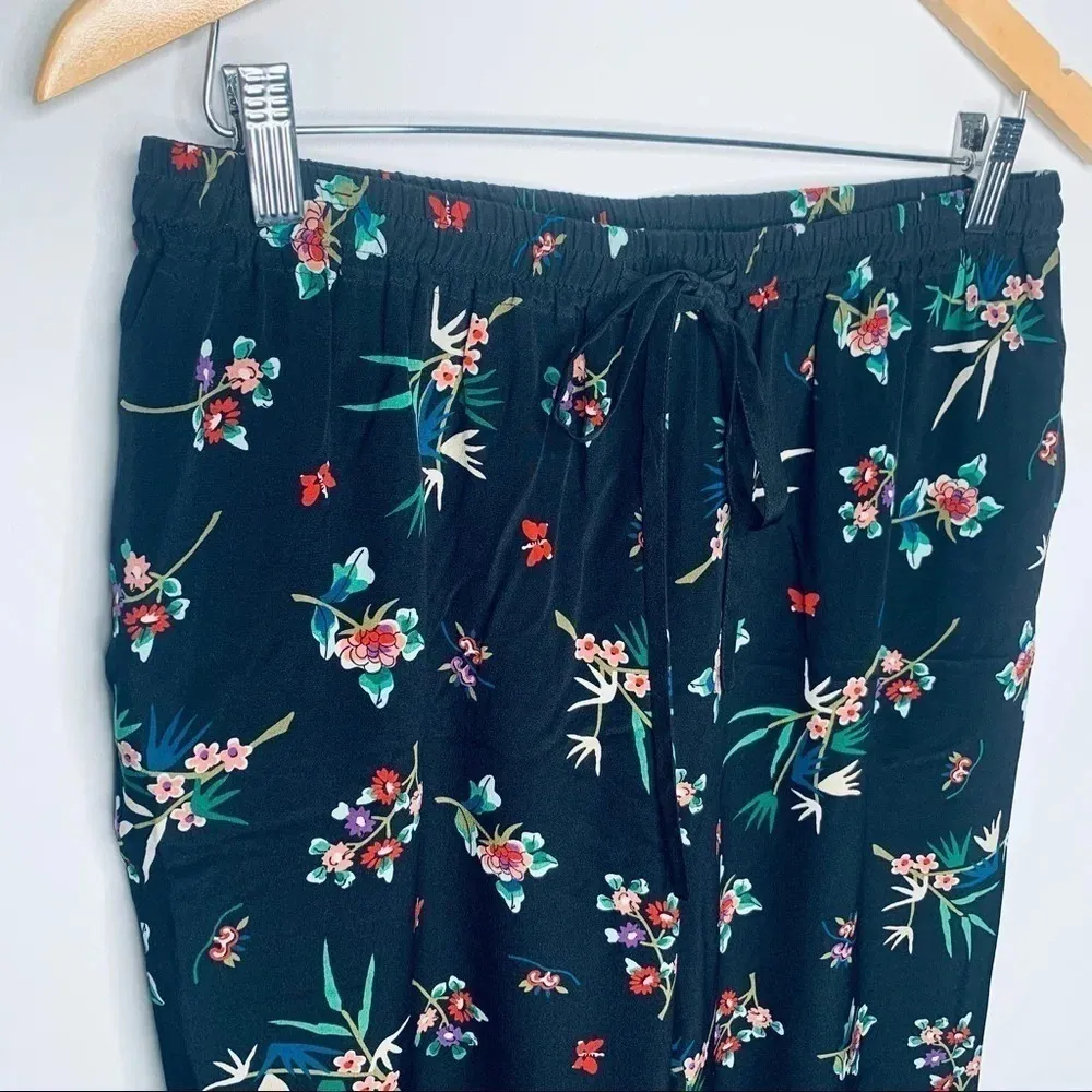 REDValentino NWOT Wallpaper Floral 100% Silk Pants Size Medium - Image 18