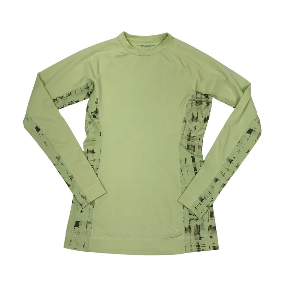 COLUMBIA Omni Shade Long Sleeve Tee Women S/P Contrast Sage Gender Neutral Sport - Image 3