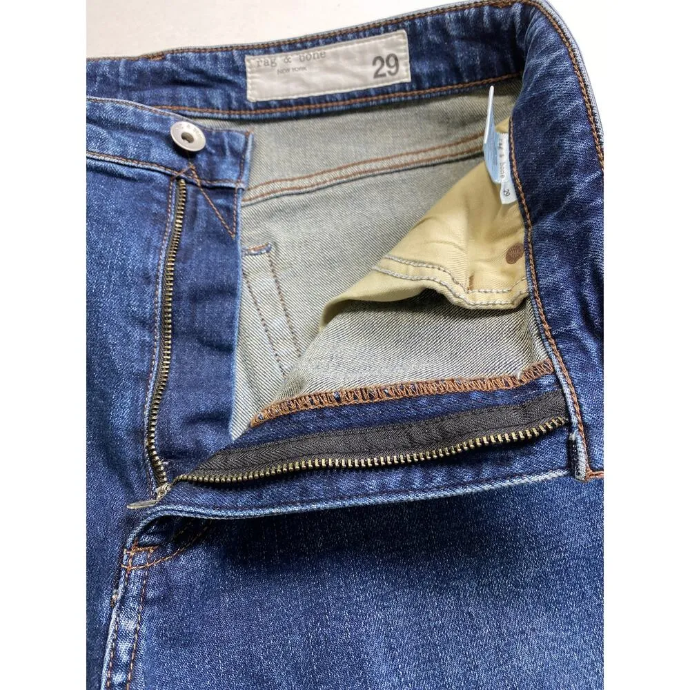 Rag & Bone Casey High Rise Ankle Flare Jeans in Chelsea Size 29 Old Money Preppy - Image 12