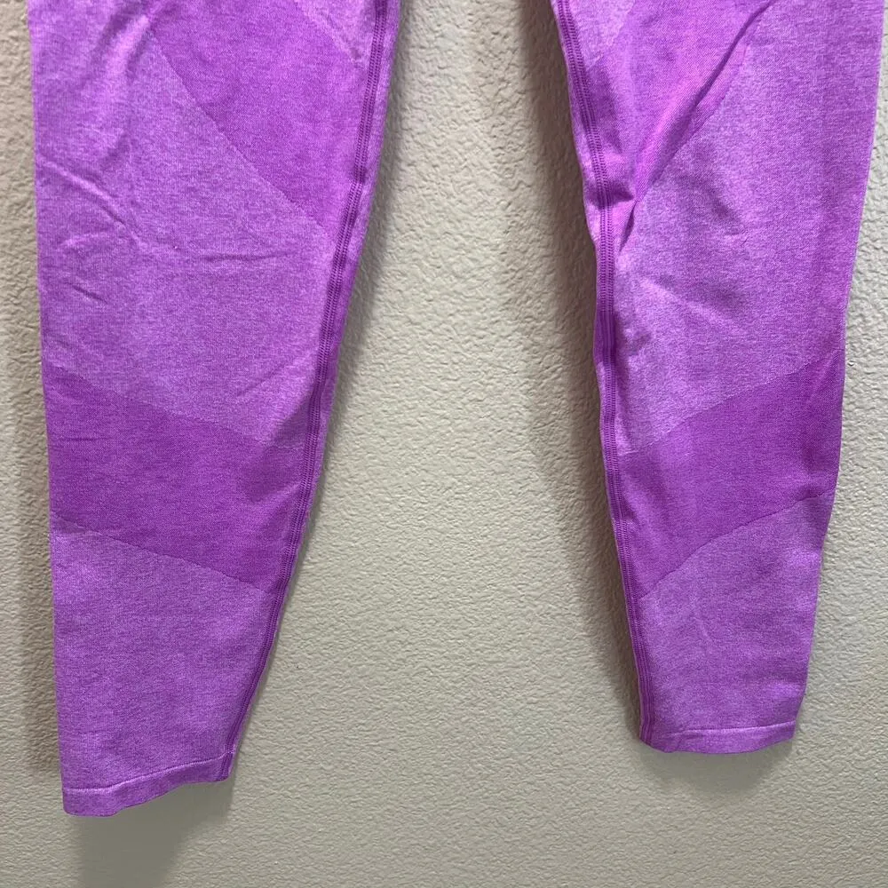 Victoria's Secret PINK Active Purple Seamless Leggings Activewear Size Medium - Image 3
