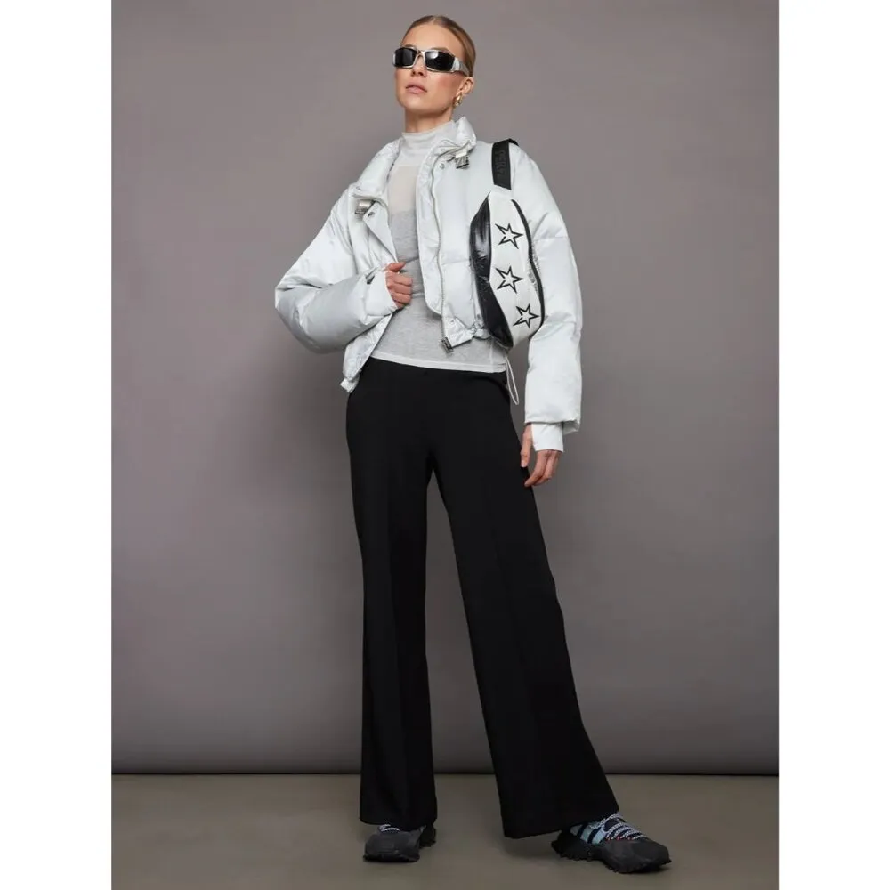 Shoreditch Ski Club Kamila Base Layer Top in Light Grey XSmall New Womens Blouse Gray Size XS - Image 10