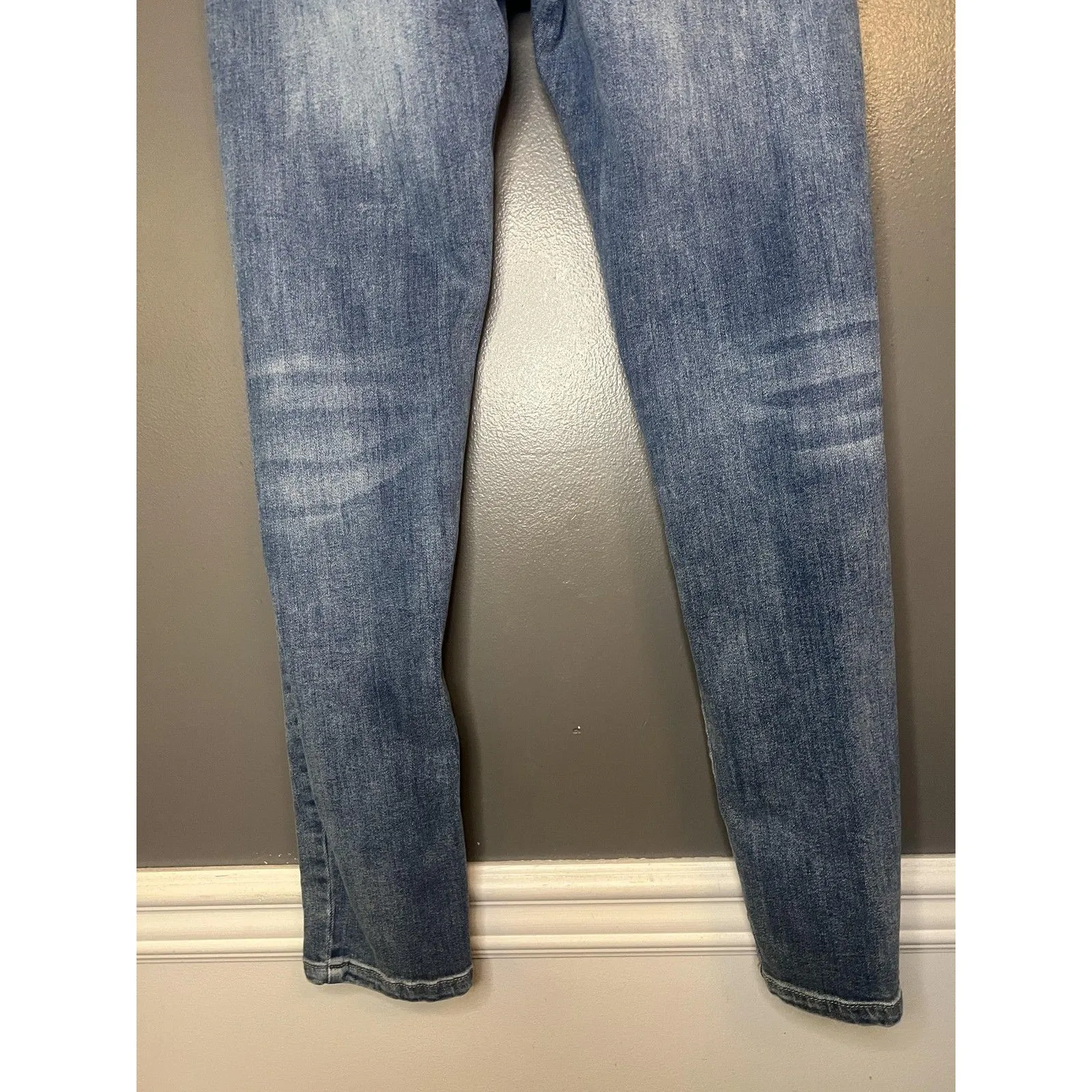 Altar'd State Jeans Womens 25 Blue Distressed Skinny Stretch Denim Pants - Image 6
