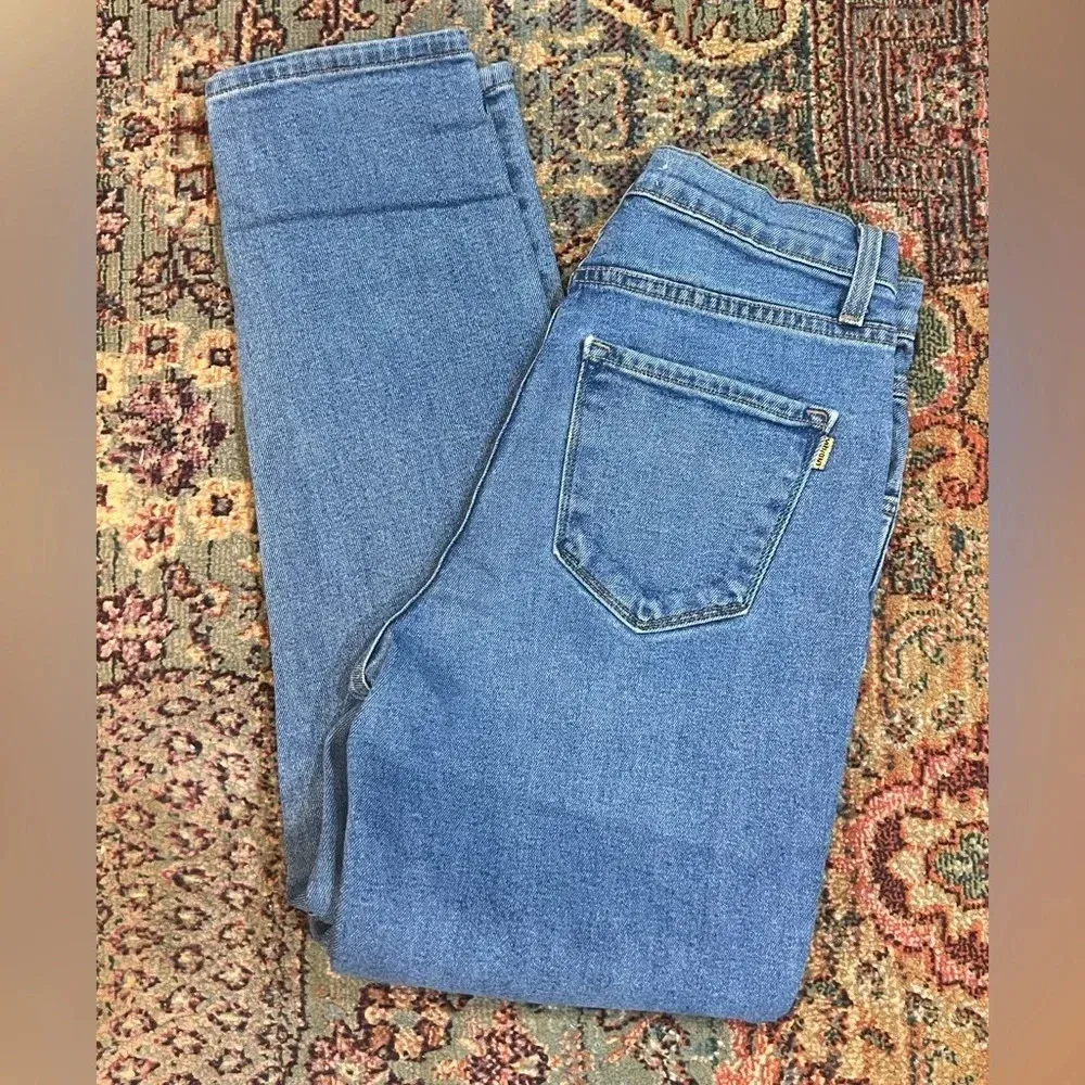 Vibrant Light Wash Mom Jeans - Image 2