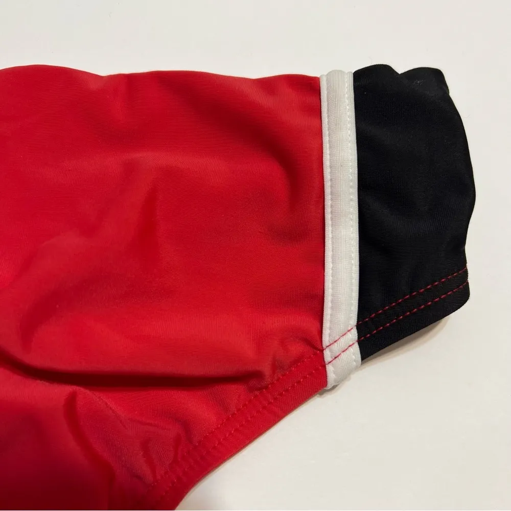 JoyLab Racer Stripe Bikini Bottom Red Black White NWOT M - Image 7