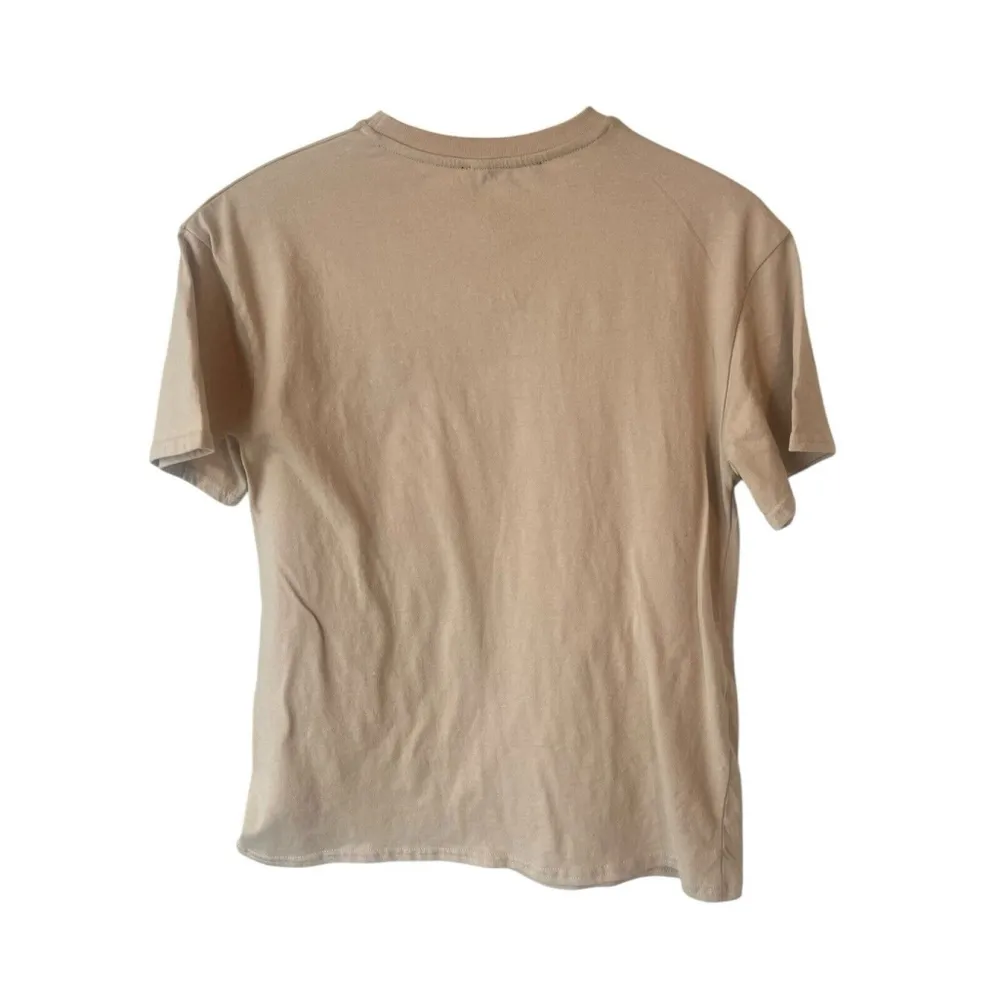 Charlotte Russe T-Shirt Womens XS Beige Texas Rodeo Cowboy Tee Short Sleeve NEW - Image 9