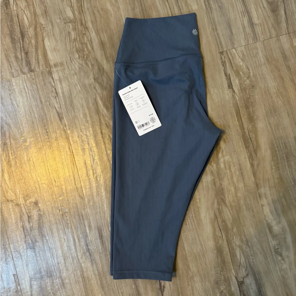 NWT - Athleta Transcend Rib Crop Leggings - Image 7