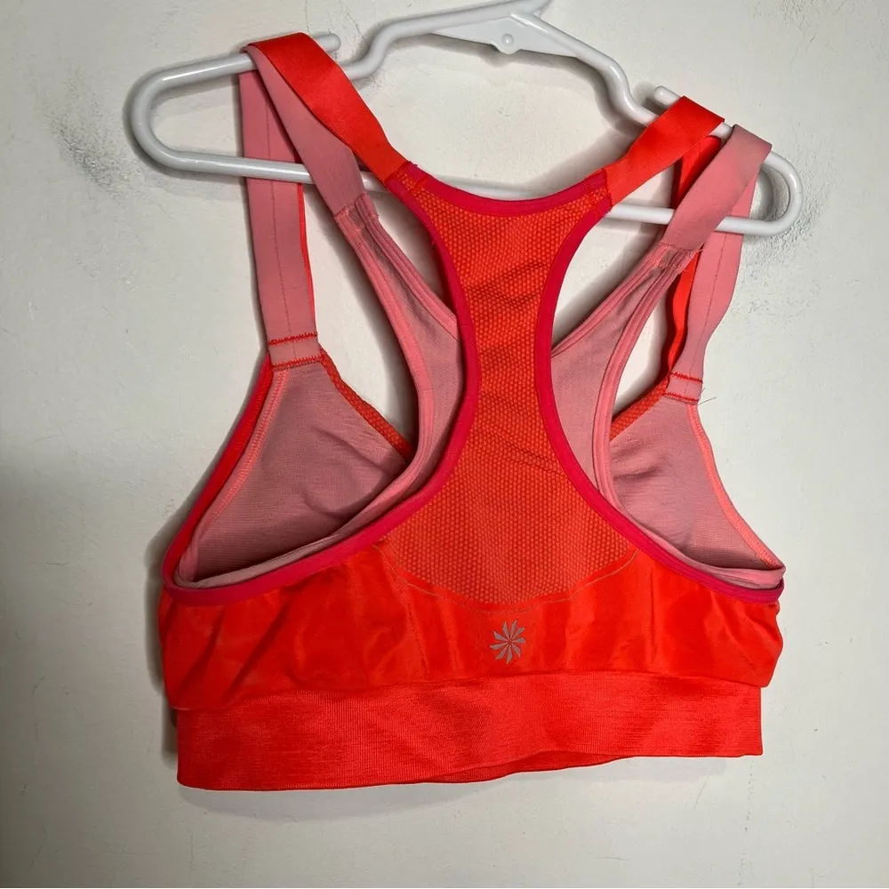 Athleta sports bra‎ double straps bright activewear athletic casual size small - Image 4