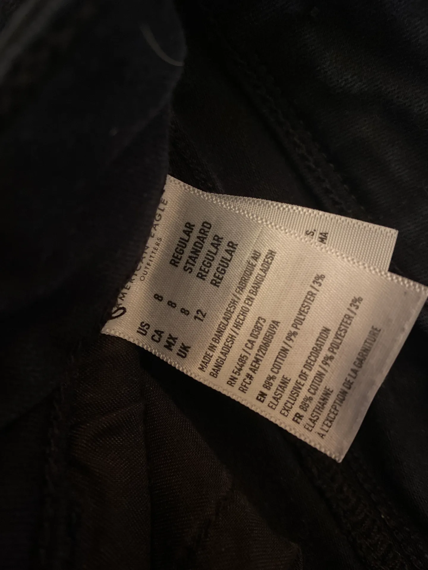 American Eagle Outfitters Black Jeans - Image 4