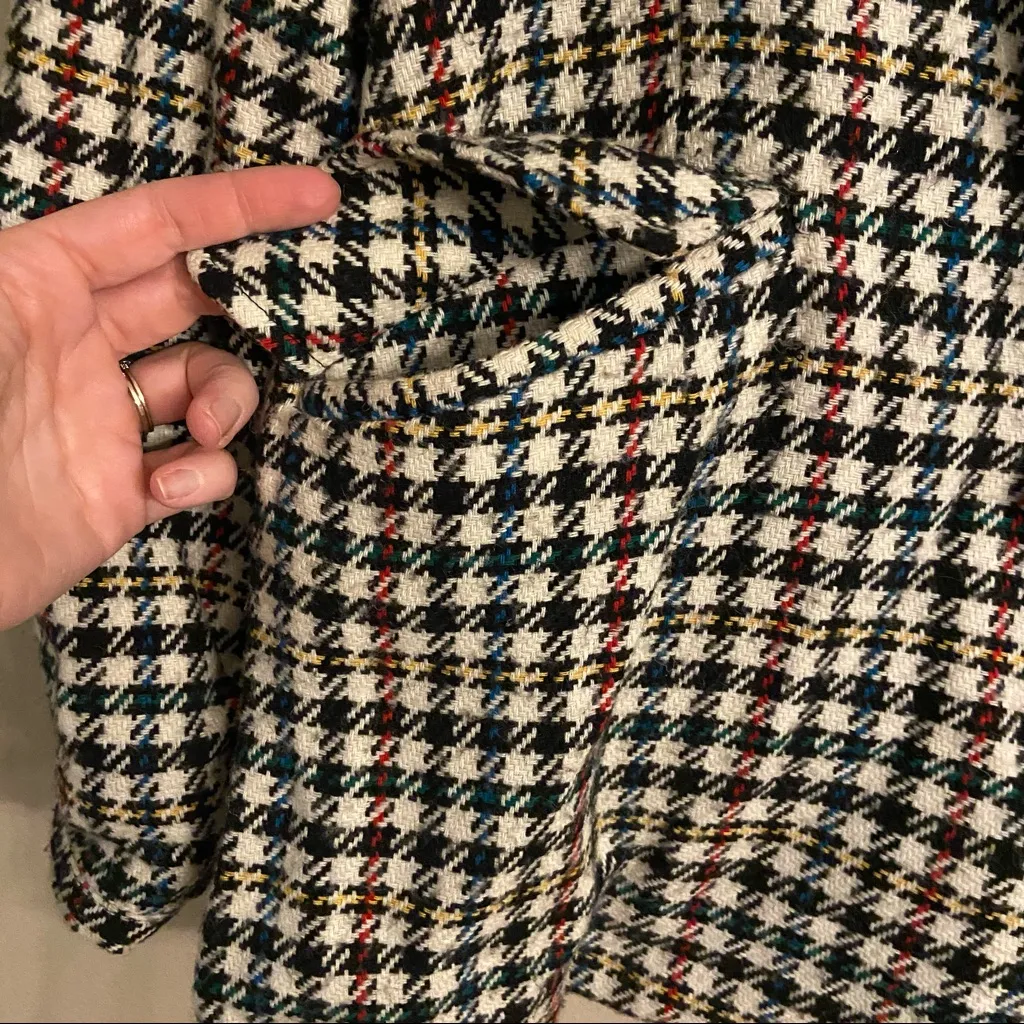 ZARA TRF Houndstooth Jacket‎ - Image 5