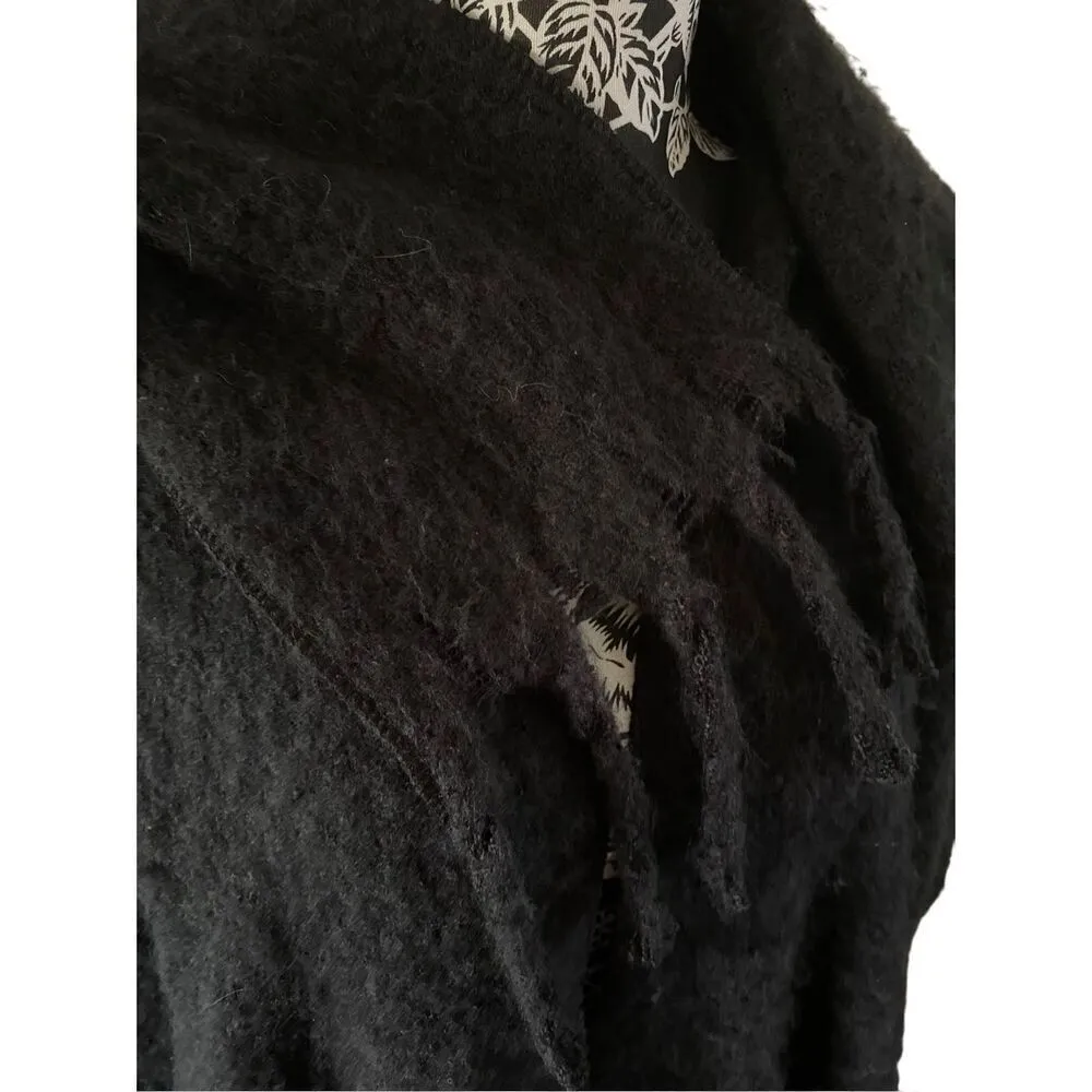 Nwt David And Young Sweater Wrap Built In Scarf Shawl Winter Poncho - Image 10