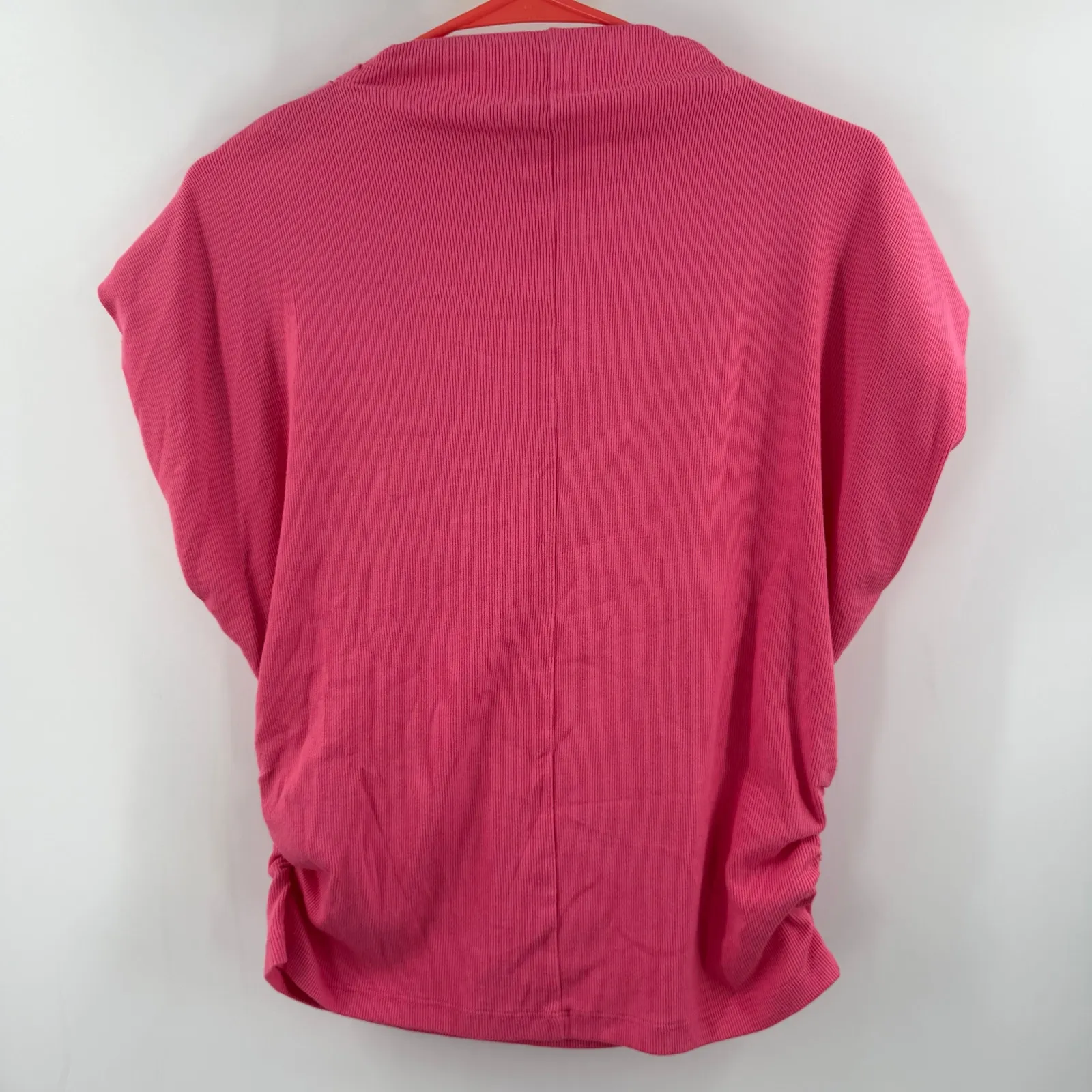 Michael Stars Top Women's Size Extra Large NEW Amara Zinnia Pink Ribbed NWOT - Image 5