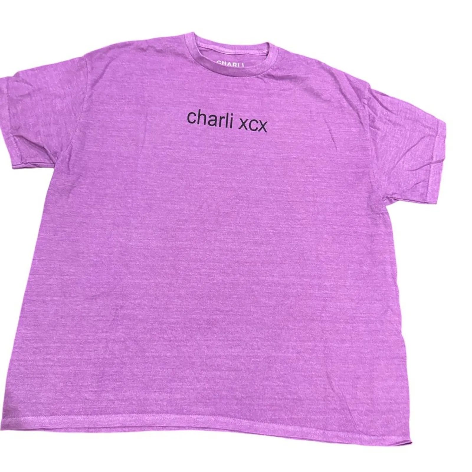 CHARLI XCX Everything Is Romantic Graphic Tee Size Large New without Tag SOO Pink - Image 3