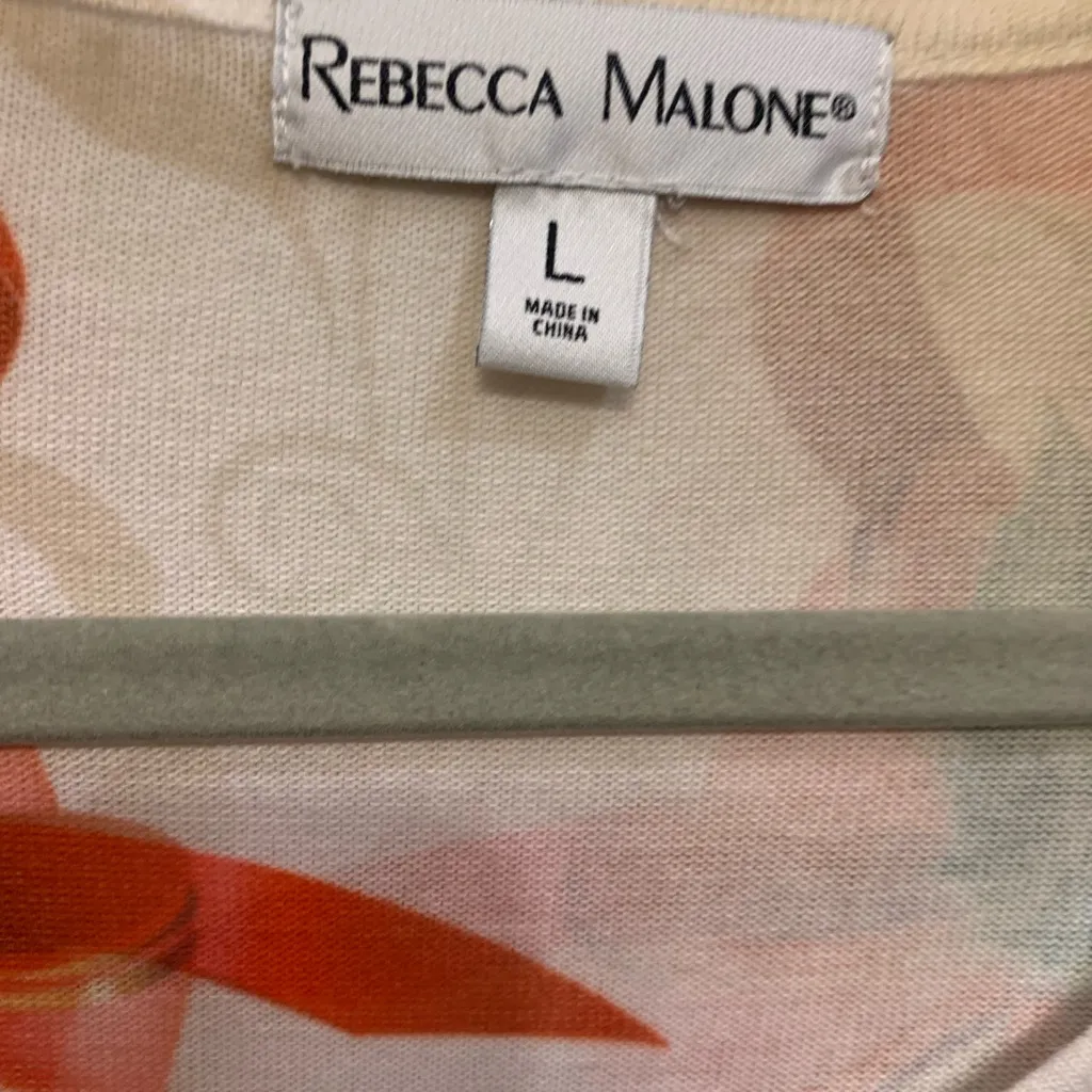 Rebecca Malone “All the Jingle Ladies”  Christmas Large Blouse.      2405 - Image 5