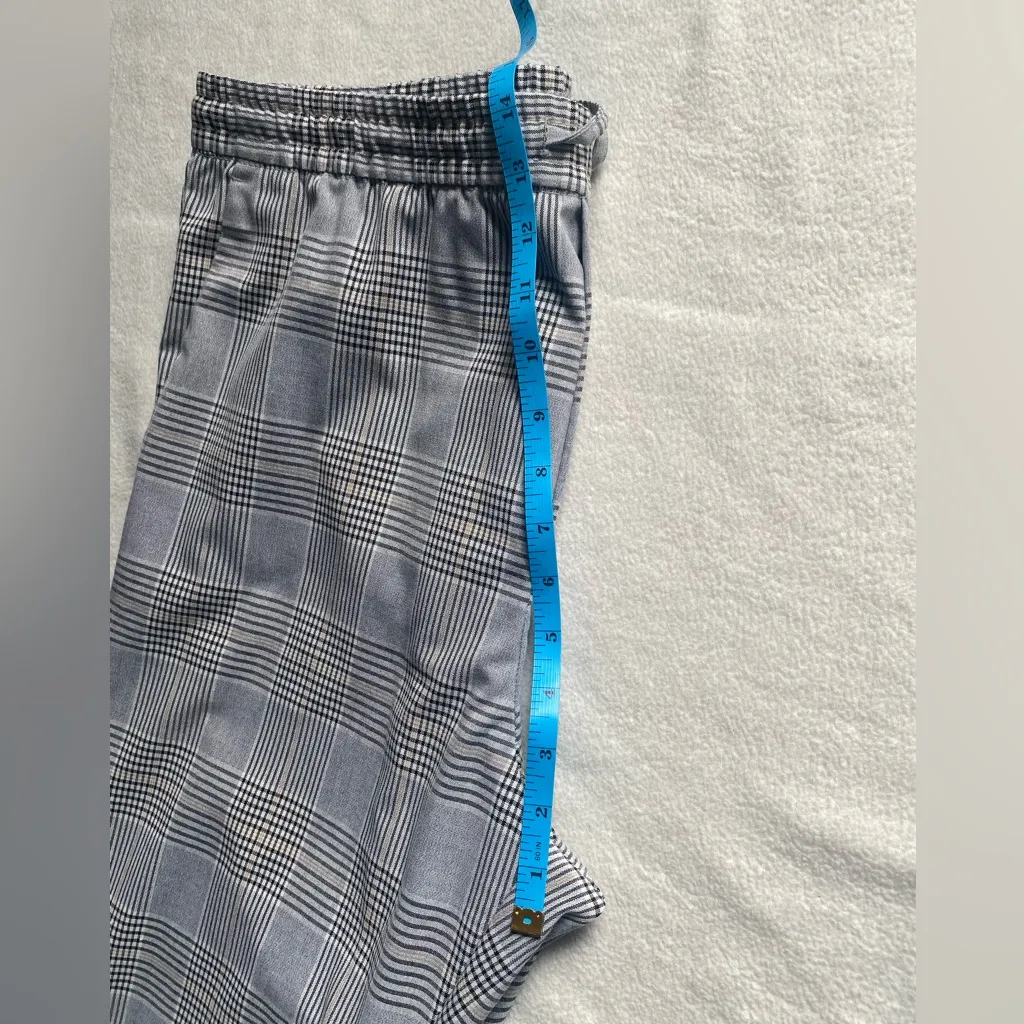 H&M Men's Checkered Gray Pants - Image 8