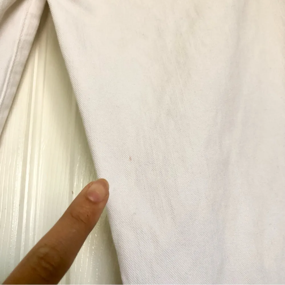 7 For All Mankind  White Boot-Cut Jeans Size 27 - Image 16