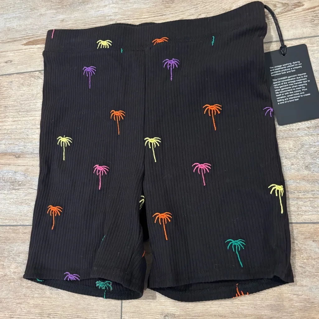 Chaser Ryder Bike Shorts - Palm Print Size XS - Image 4