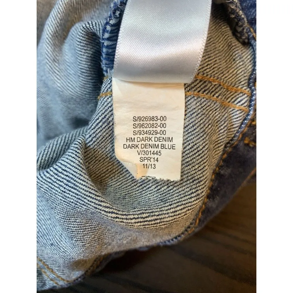 GAP 1969 Icon Flap Jack Denim Jeans Jacket Womens Medium‎ Blue Stretch Basic - Image 8