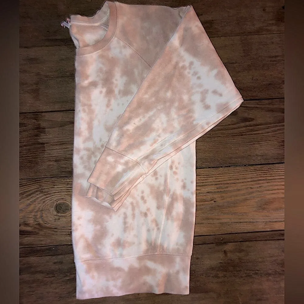 Isabelle light pink tie dye sweater size Large MY FAVORITE ❤️ - Image 2