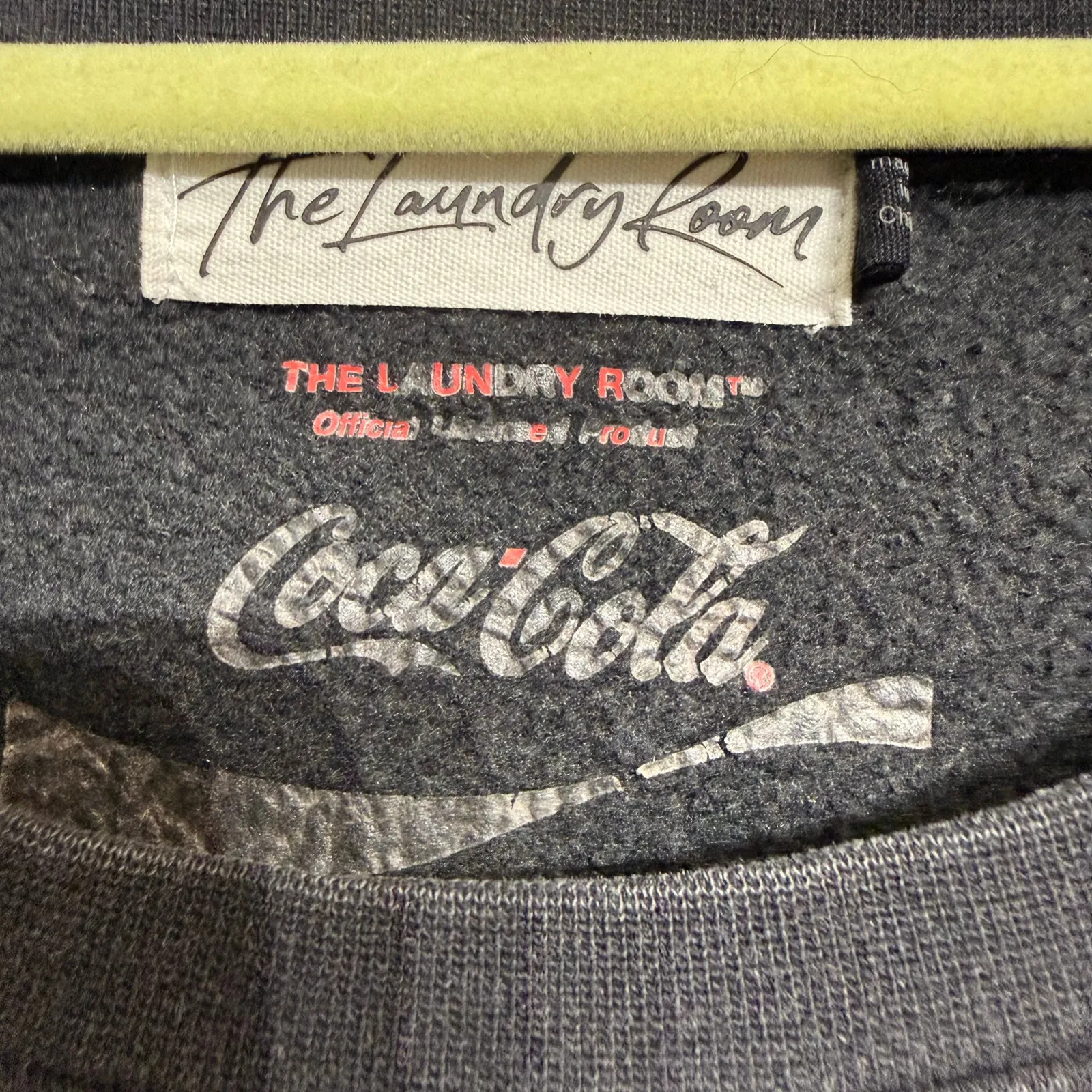 The Laundry Room Black Polar Bear Coca Cola Jumper Sweatshirt Sz S - Image 6