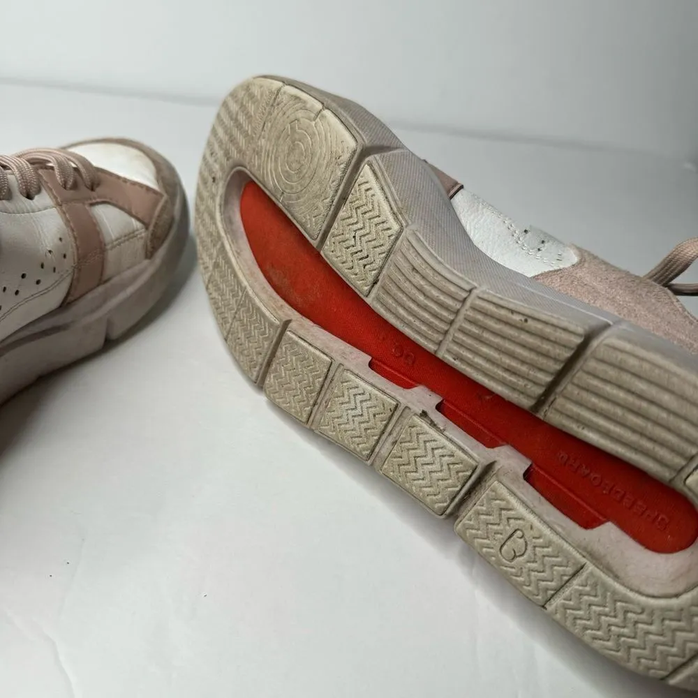 On Cloud the Roger Athletic Sneaker Pink Suede Pink Size 9 - Image 8