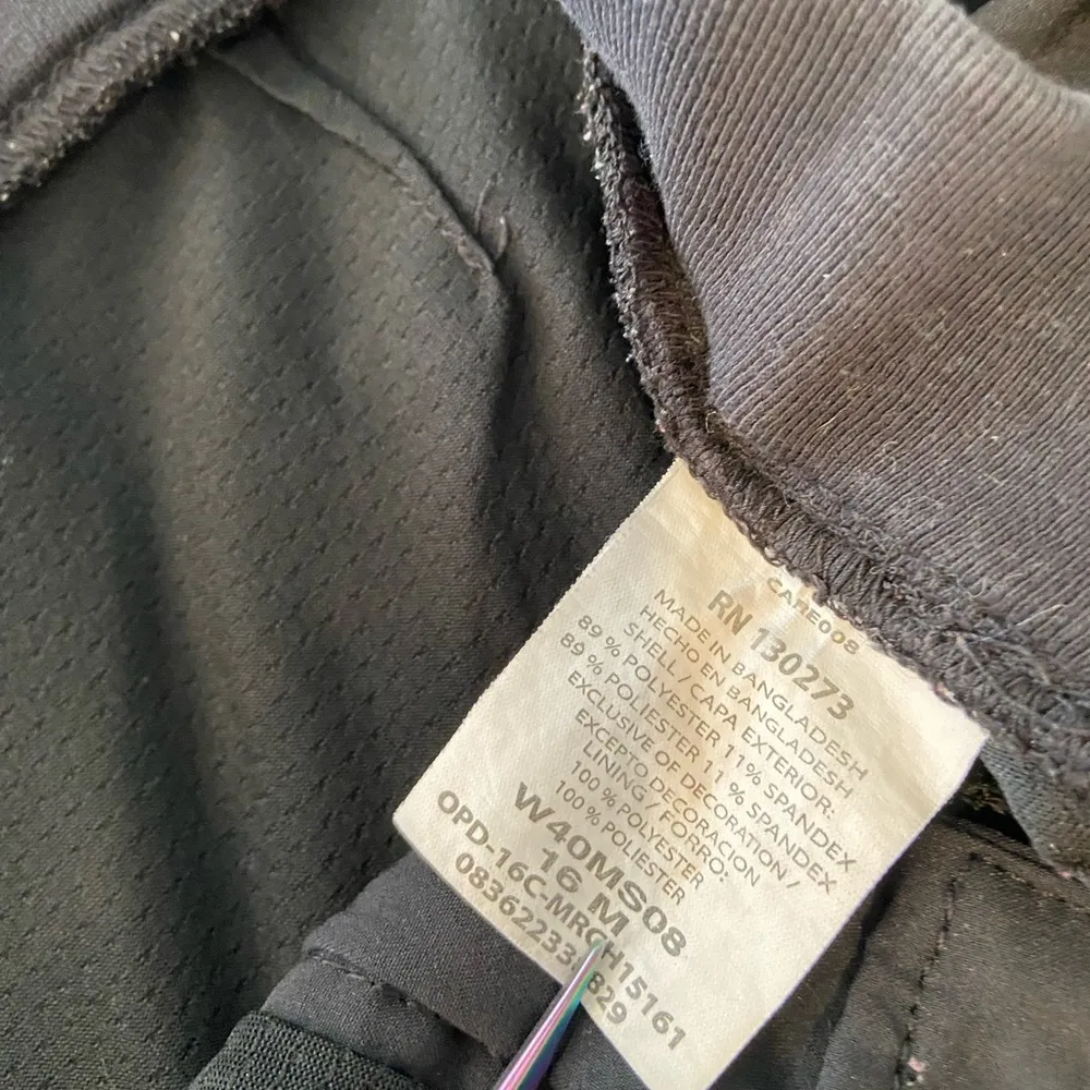 Riders by Lee Size 16 Black Pull On Athletic Attached Shorts Mini Skirt Skort - Image 8