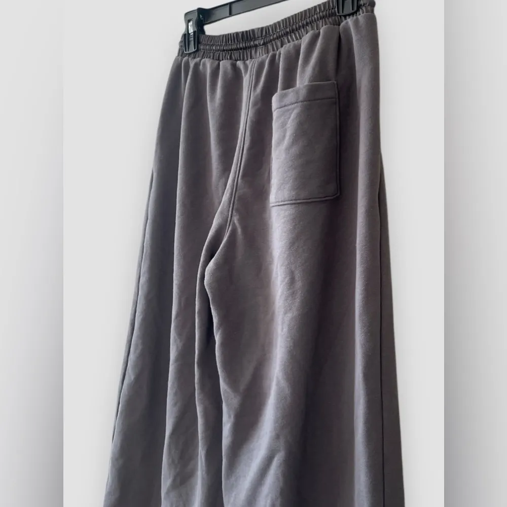 Divided by H&M Pleat Detail Joggers wide leg Gray Women’s Sz Sm Elastic Waist - Image 10