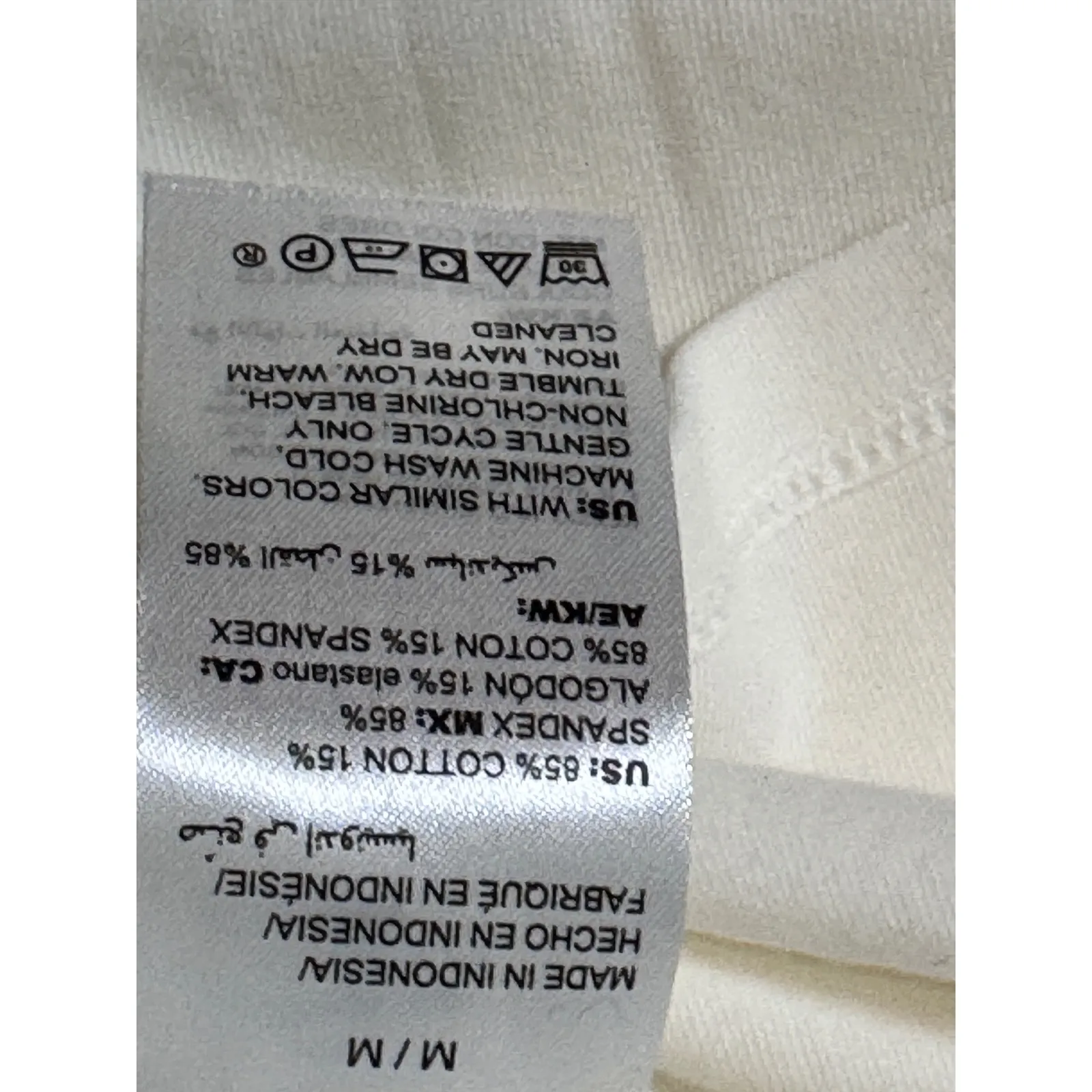 White House | Black Market  Womens Cream Boat Neck 3/4 Sleeve Top Size M - Image 5