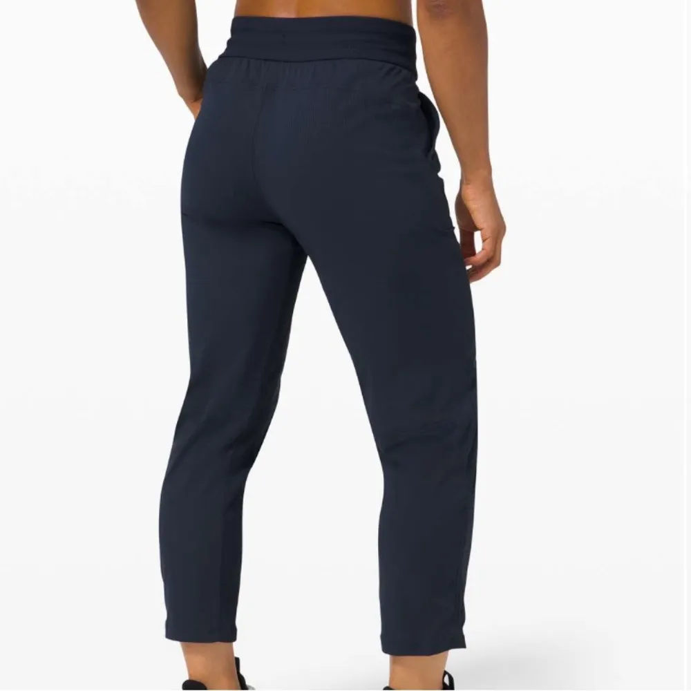 Lululemon Beyond the Studio Crop - True Navy - Image 2