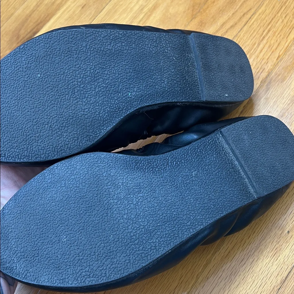 Torrid 10.5WW Black Ballet Slip On Flats - Image 5