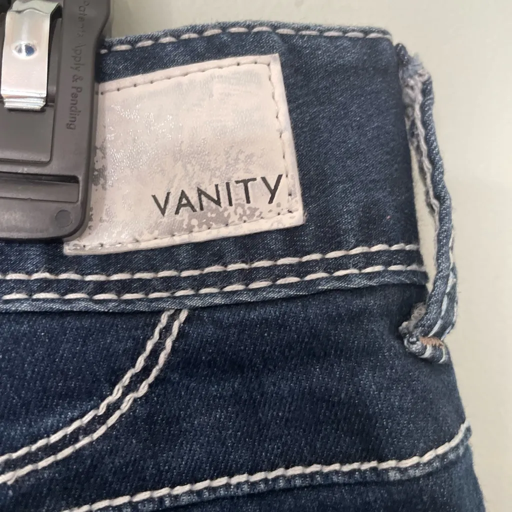 Vanity Dark Blue Women's Capri jeans Size 32 - Image 6